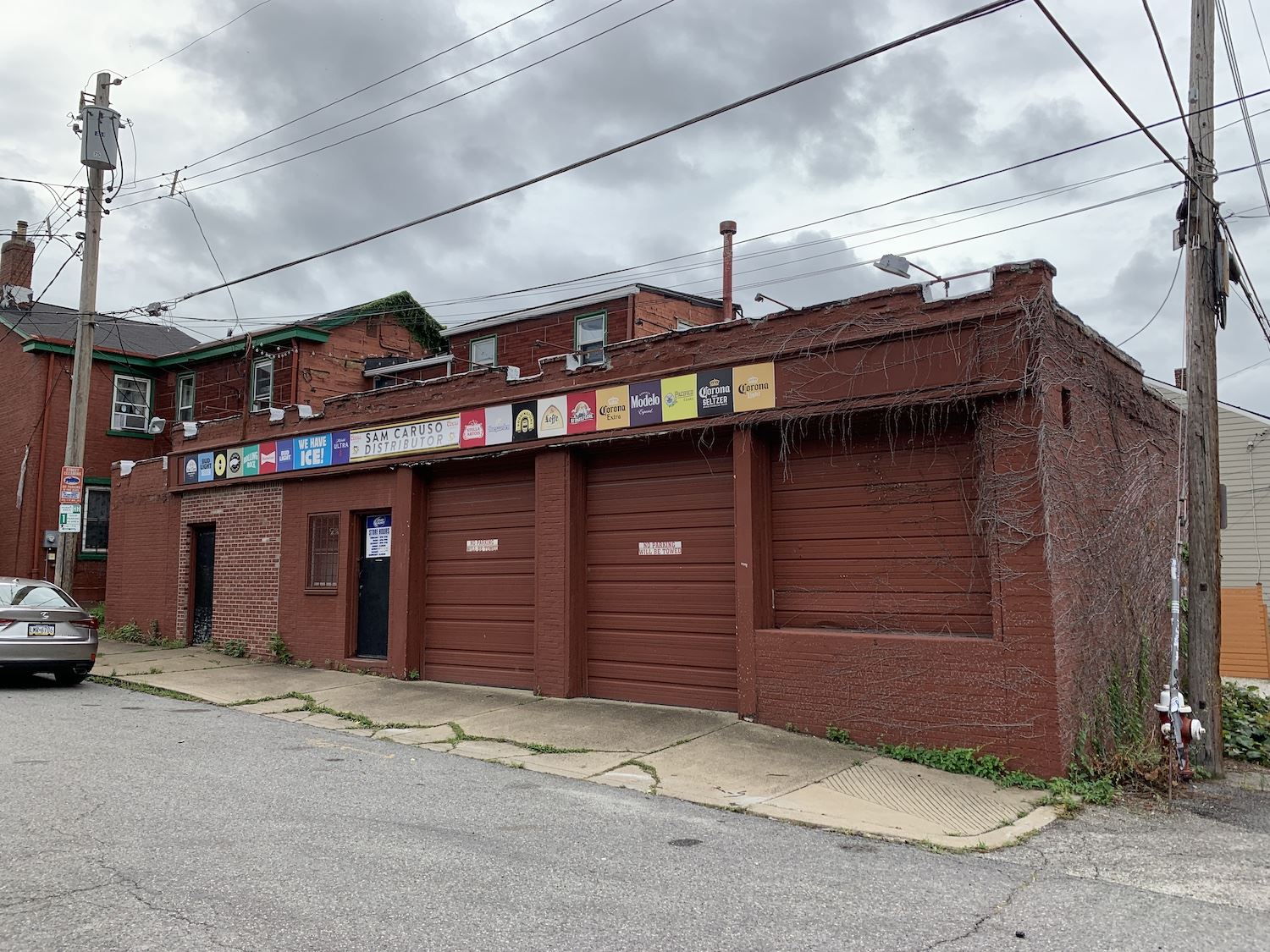 Caruso’s beer distributor, Pittsburgh, Pennsylvania, August 2021. Photo by David S. Rotenstein.